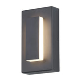 Luci esterne da muro a led nero - clowasit.com